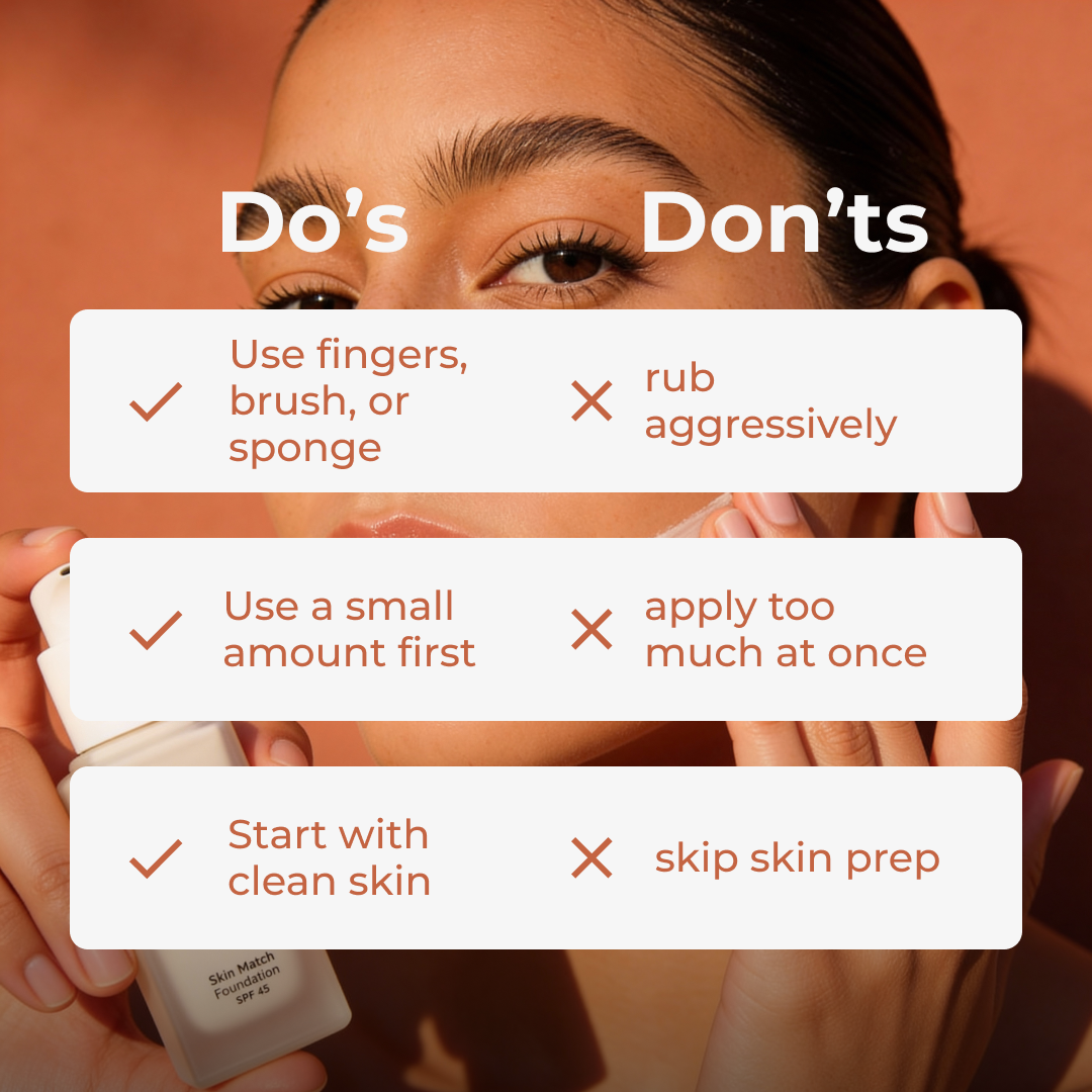 Skin Match - Color Changing Foundation